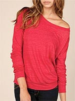 red sweater