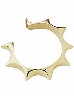 Gold cuff