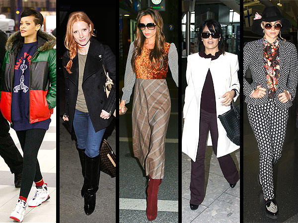 Celebrity Airport Style