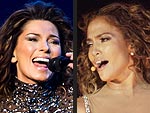 Shania Twain & Jennifer Lopez: Looking Bangin' in Bodysuits