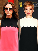 Fashion Faceoff | Michelle Williams, Victoria Beckham
