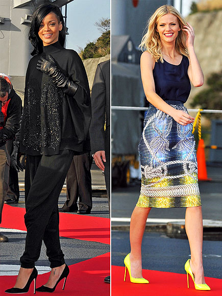 JAPAN PHOTO CALL photo | Brooklyn Decker, Rihanna