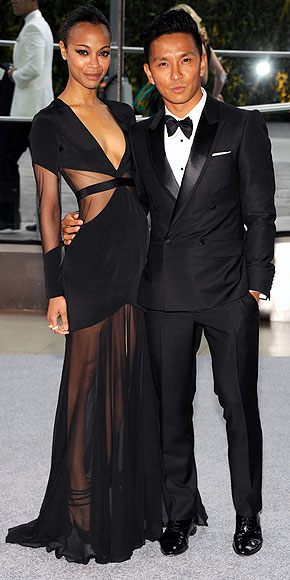 ZOË LOVES PRABAL photo | Zoe Saldana