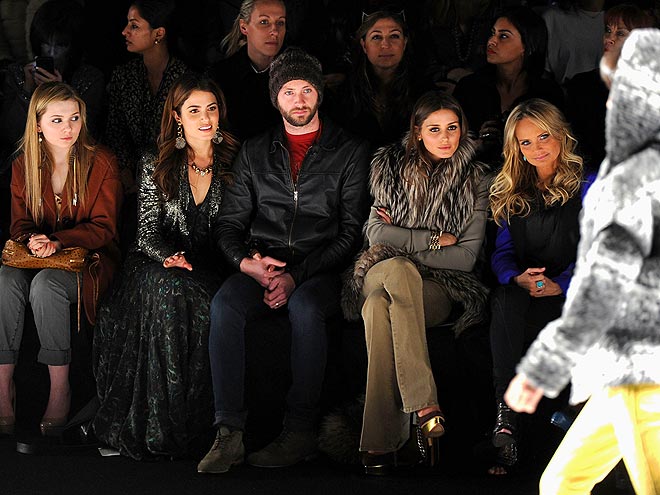 REBECCA MINKOFF FRONT ROW photo | Abigail Breslin, Kristin Chenoweth, Nikki Reed, Paul McDonald