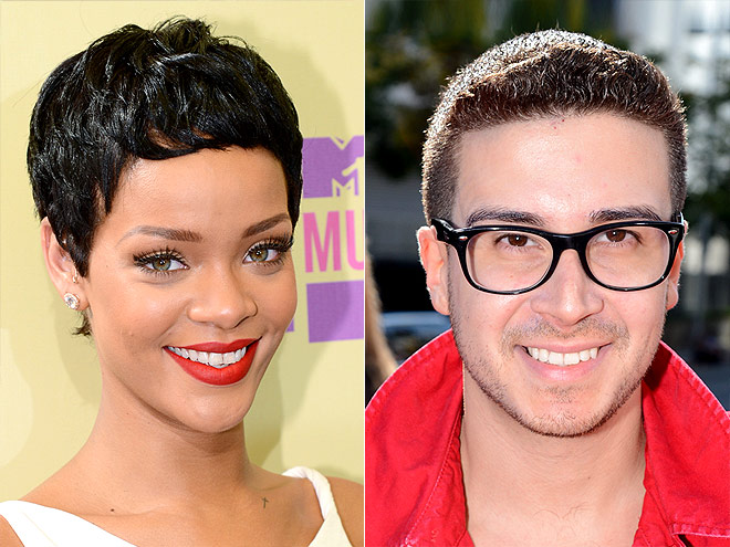 RIHANNA & VINNY photo | Rihanna, Vinny Guadagnino