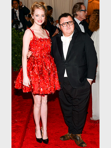 EMMA & ALBER ELBAZ photo | Alber Elbaz, Emma Stone