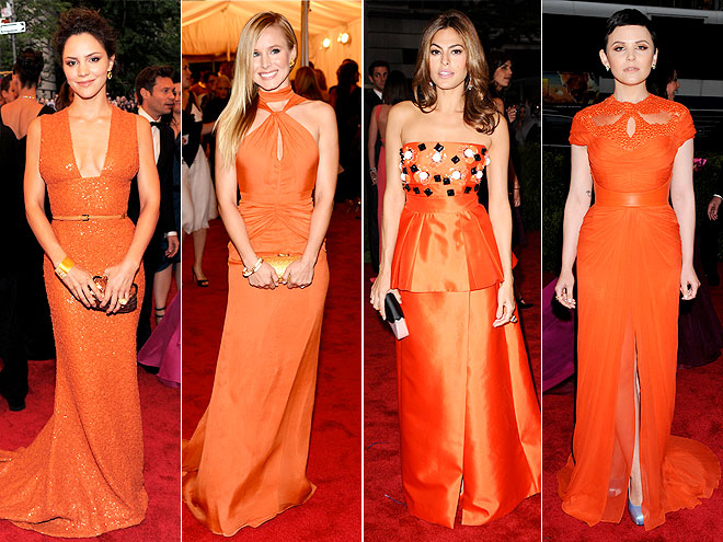 ORANGE
photo | Katharine McPhee, Eva Mendes, Ginnifer Goodwin, Katharine McPhee