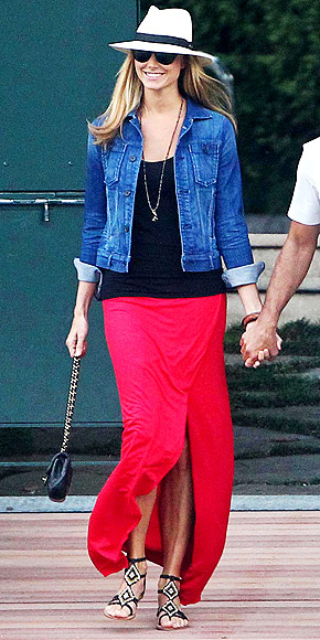 BEADED SANDALS photo | Stacy Keibler