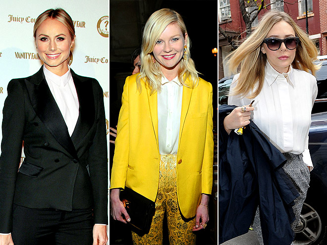 FULLY BUTTONED OXFORDS photo | Elizabeth Olsen, Kirsten Dunst, Stacy Keibler
