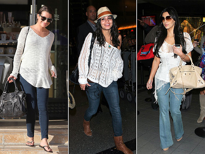 CROCHET WHITE TOPS photo | Kim Kardashian, Lea Michele, Vanessa Hudgens