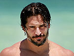 Joe Manganiello & Chris Hemsworth Cool Off with a (Shirtless) Dip | Joe Manganiello