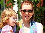 Alyson Hannigan Takes Her Clan to the Country Mart
