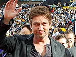 Gerard Butler Watches David Beckham in Action | Gerard Butler
