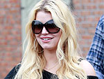 Jessica Simpson Covers Up in Calabasas