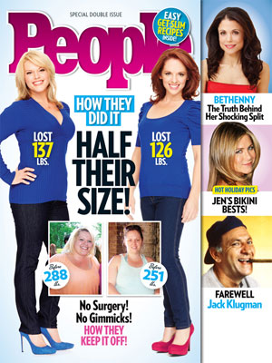  photo | Half Their Size on Covers, Half Their Size, Bethenny Frankel, Jack Klugman, Jennifer Aniston