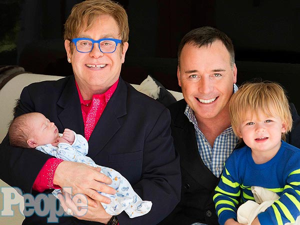 Elton John Introduces Son Elijah