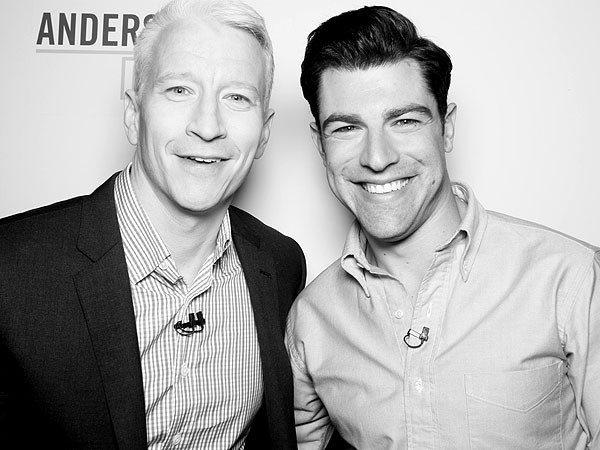 Max Greenfield Anderson Cooper Live New Girl