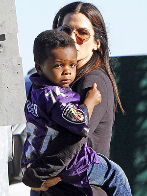 Sandra Bullock Louis Baltimore Ravens Jersey Super Bowl