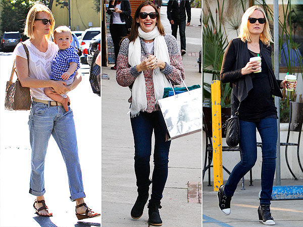 January Jones Jennifer Garner Malin Akerman Citizens for Humanity Jeans