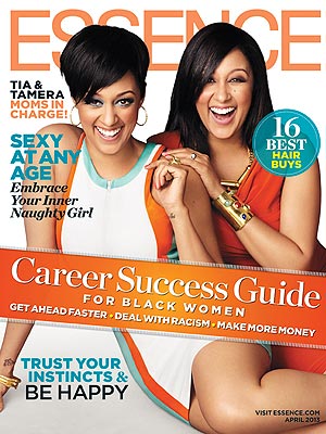 Tia Mowry-Hardict Tamera Tamera Mowry-Housley Essence Cover