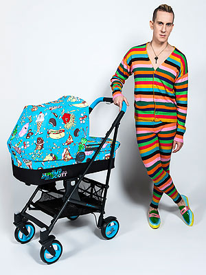 Jeremy Scott Cybex Food Fight Collection Debut