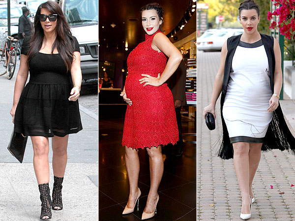 Kim Kardashian Pregnancy Style