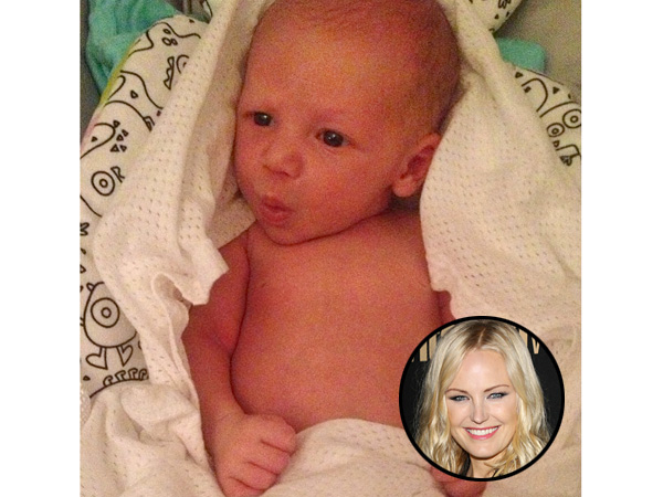 Malin Akerman Son Sebastian Photo