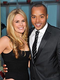 CaCee Cobb Donald Faison Welcome Son