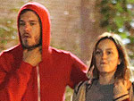 Leighton Meester Snuggles with Adam Brody in Venice | Adam Brody, Leighton Meester