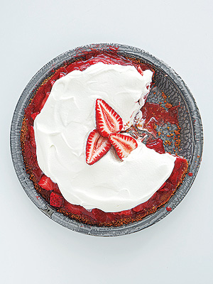 Martha Stewart's Strawberry Icebox Pie| Memorial Day, Great Ideas, Martha Stewart