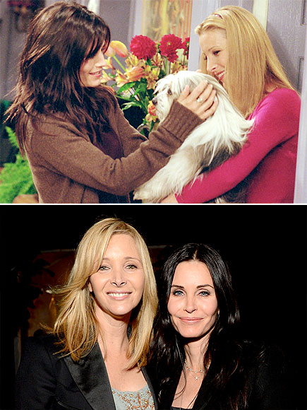 LISA & COURTENEY photo | Courteney Cox, Lisa Kudrow