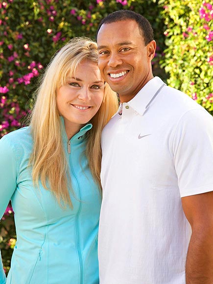 TIGER & LINDSEY photo | Tiger Woods