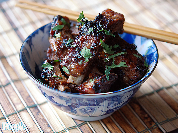 Andrew Zimmern's Baby Back Ribs with Black Beans and Scallions| Super Bowl, Andrew Zimmern