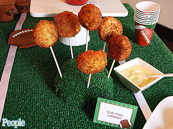 Erika Monroe-Williams's Crab Cake Lollipops| Super Bowl