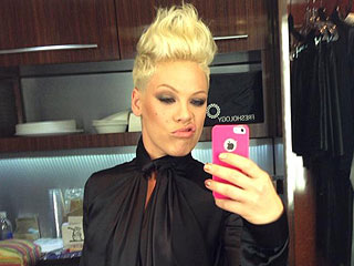 Grammy Stars' Photo Play | Pink