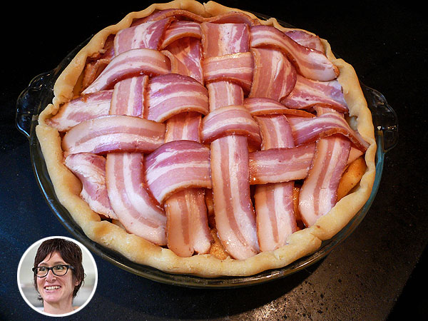 bacon lattice apple pie