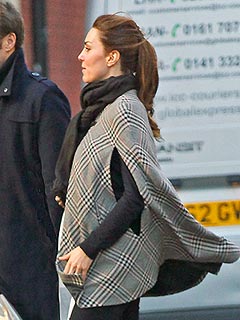 Caped Kate Steps Out: Is That a Royal Baby Bump? | Kate Middleton