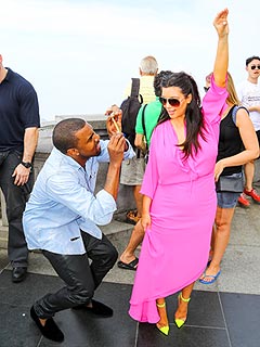 PHOTO: Kim Strikes a Sexy Pose for Kanye in Rio! | Kanye West, Kim Kardashian