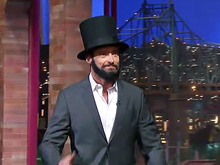 Hugh One-Ups Daniel Day-Lewis with His Singing Abe Lincoln