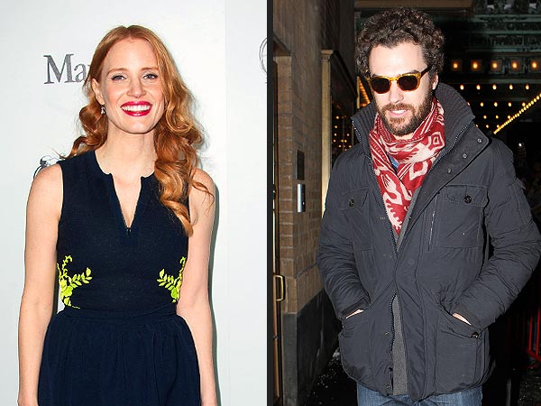 Jessica Chastain, Boyfriend Makes First Public Appearance Together