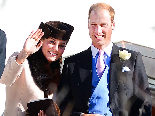 Kate Middleton, Prince William Attend Wedding in Swiss Alps