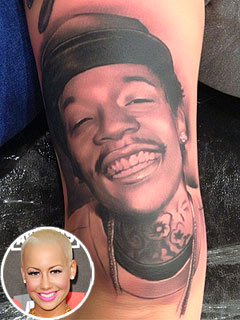 Wow! Check Out Amber Rose's New Tattoo