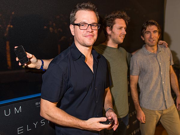 Matt Damon Promotes Elysium at Summer of Sony: Photo