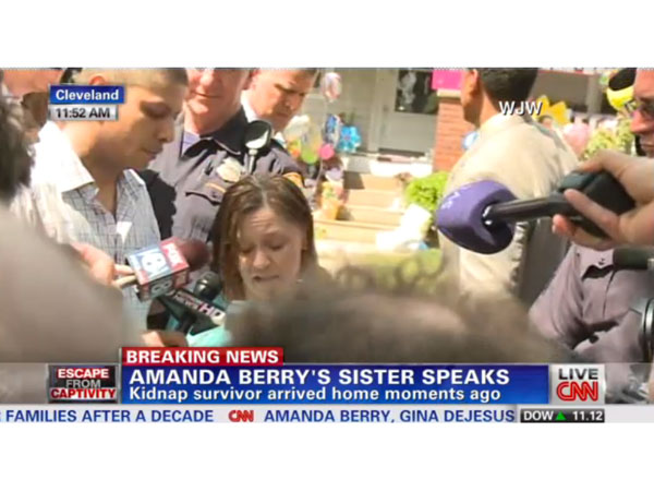 Amanda Berry, Cleveland Kidnapping Victim, Returns Home| Crime & Courts, Kidnapping, True Crime, Amanda Berry, Ariel Castro, Gina DeJesus, Michelle Knight