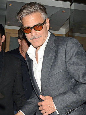 George Clooney Denies Report He Held Hands with an Ex Flame