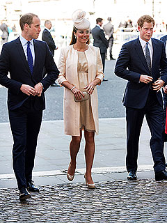 Kate and William Join Queen for Coronation Anniversary Service | Kate Middleton, Prince Harry, Prince William, Queen Elizabeth