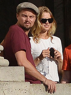 Leo Tours Versailles with Victoria's Secret Model