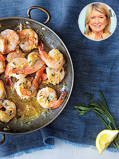 Make Martha Stewart's Tarragon Shrimp Scampi