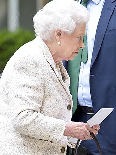 Queen Visits Prince Philip in the Hospital
