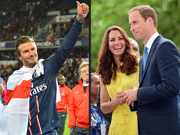 Royal Baby Watch: David Beckham Picks a Name
